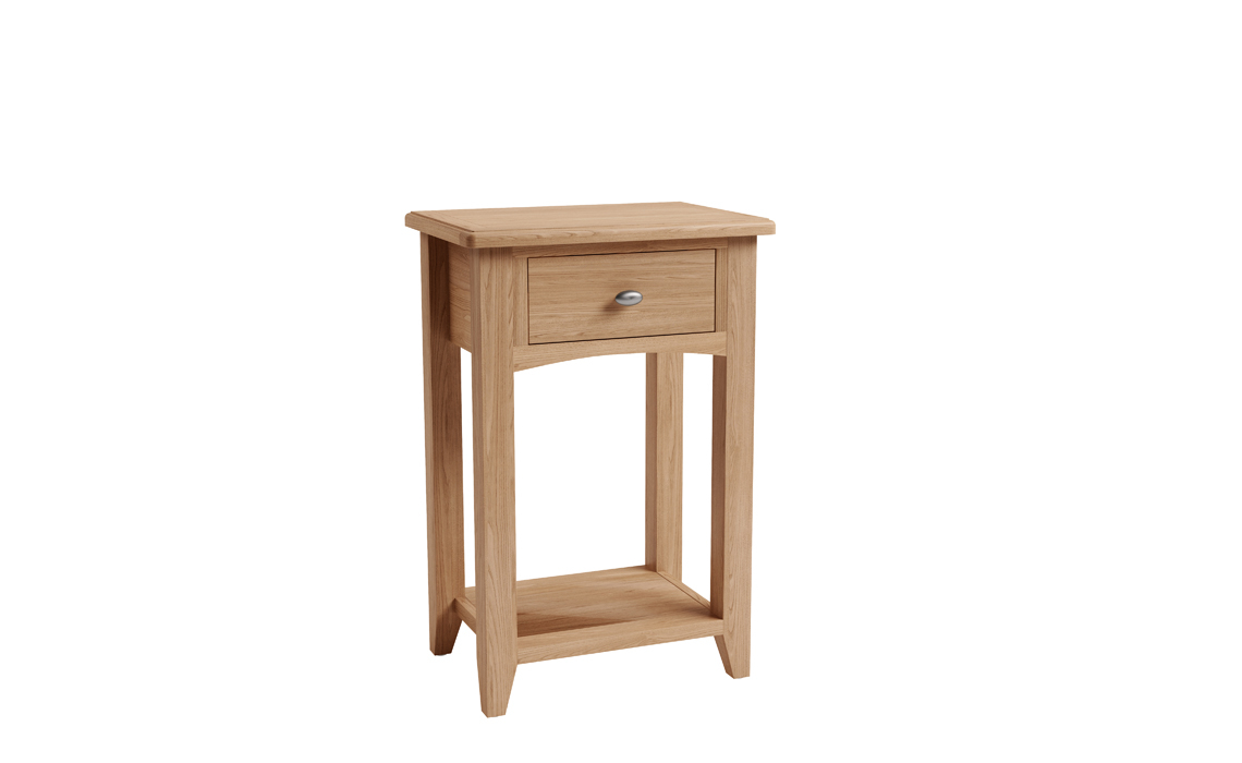 Columbus Oak 1 Drawer Console Table