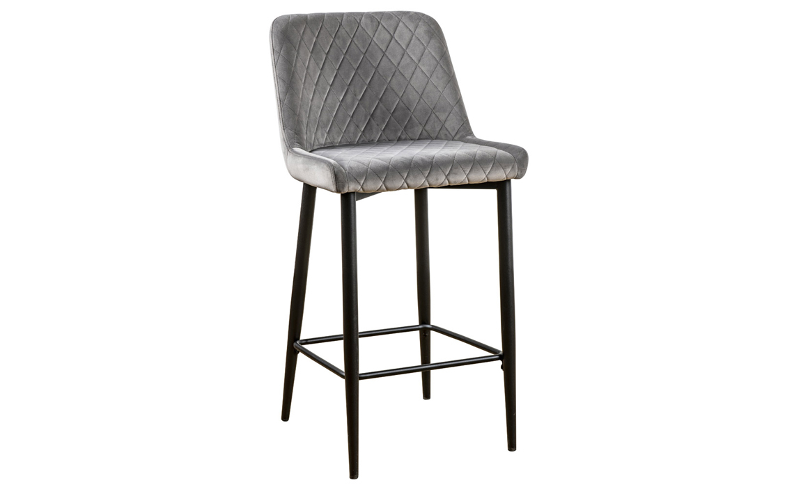 Seattle Grey Bar Stool