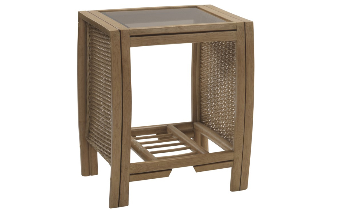 Sumatra Side Table in Light Oak