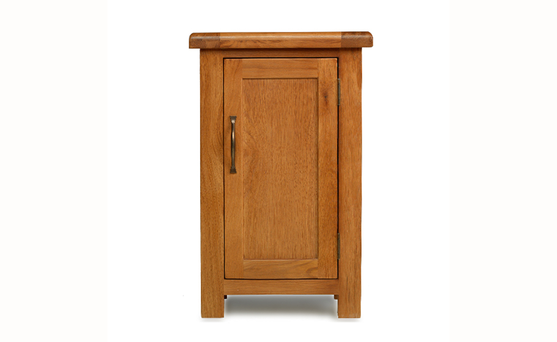 Hollywood Oak 1 Door Cabinet