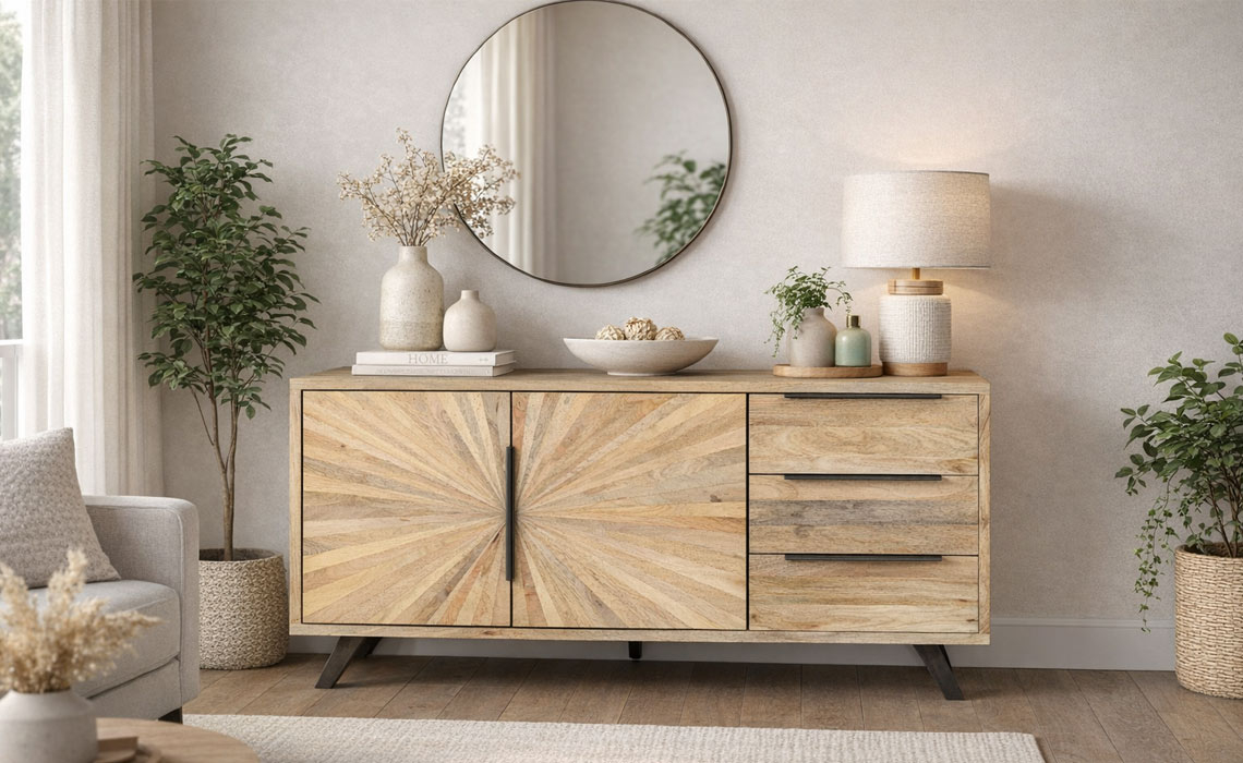 Kelso Mango Large Sideboard 