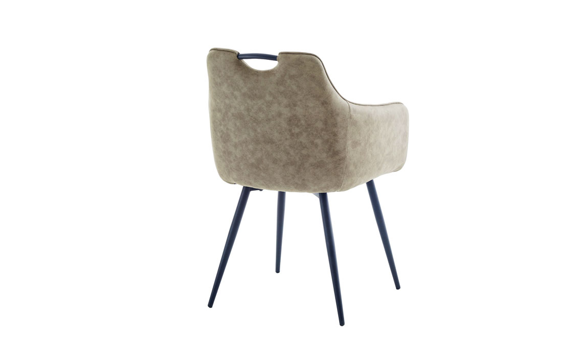 Milan Dining Chair - Mink PU Chair