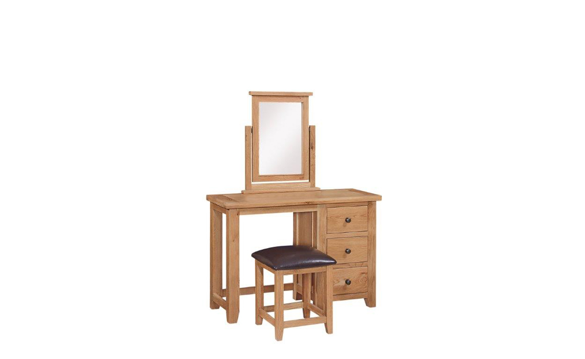 Royal Oak 3 Drawer Dressing Table