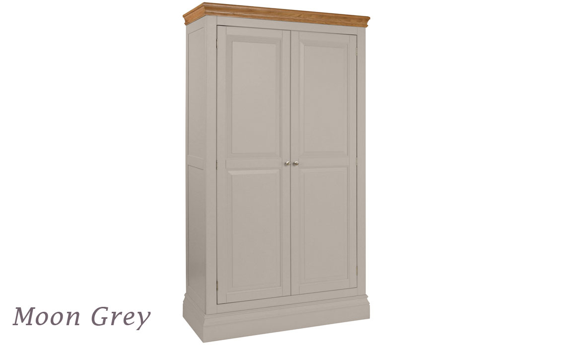 Barden Painted Full Hanging Double Wardrobe