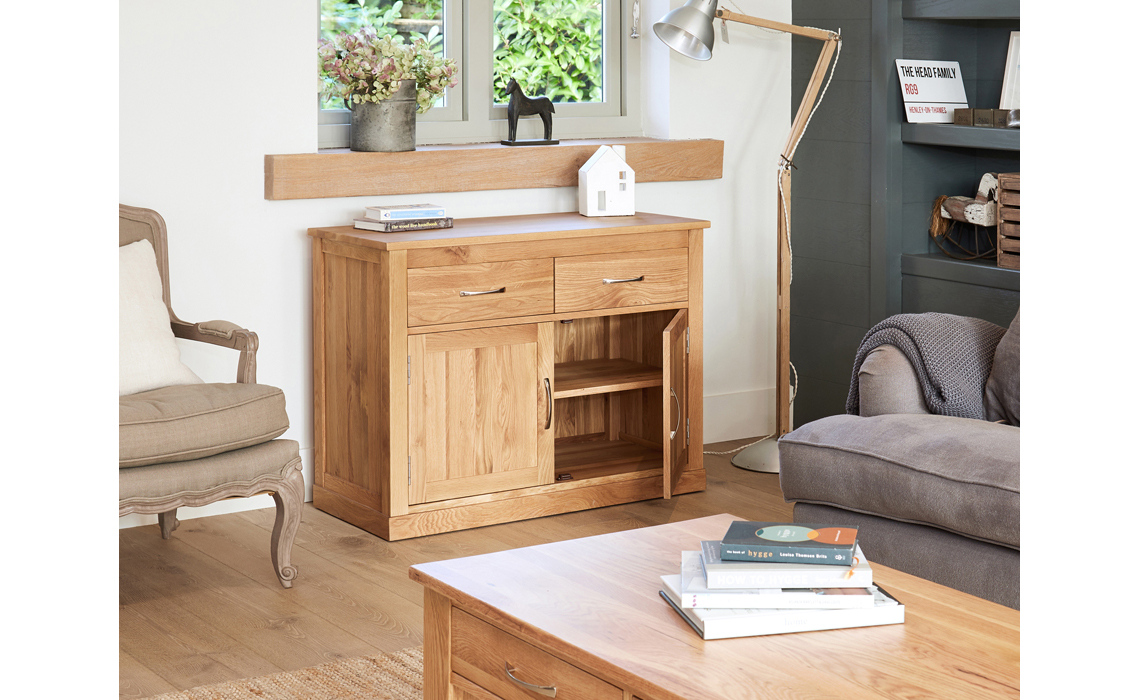 Pacific Oak Small Sideboard