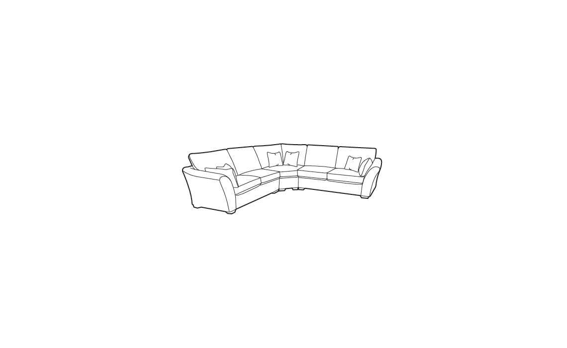 Holdsworth 5 Seat Corner Suite