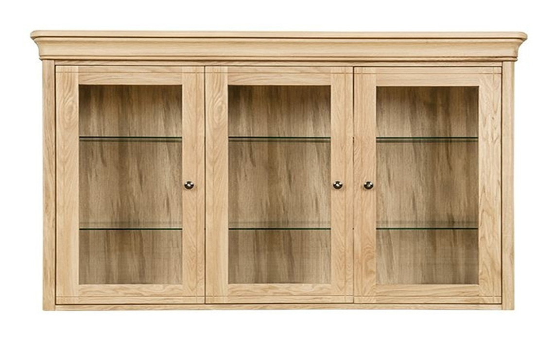 Lancaster Solid Oak Extra Large Sideboard Dresser Top
