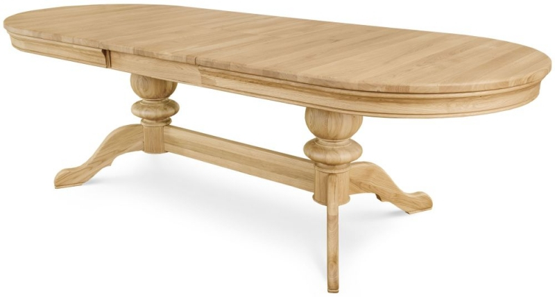 Lancaster Solid Oak 200-250cm Extending Dining Table