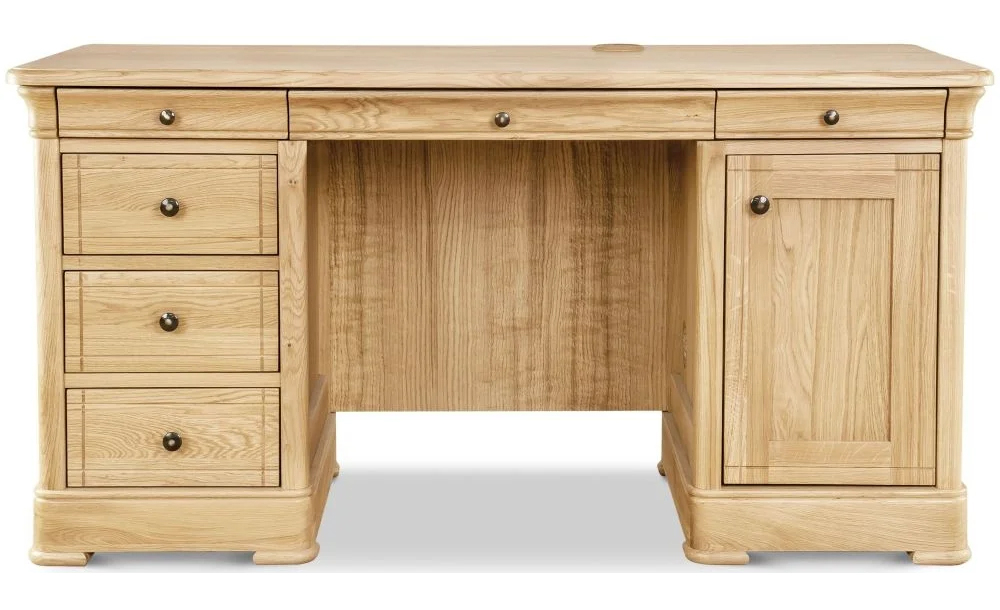 Lancaster Solid Oak Large Desk
