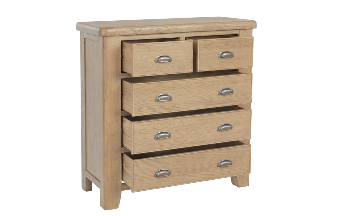 Ambassador Oak 2 Over 3 Chest