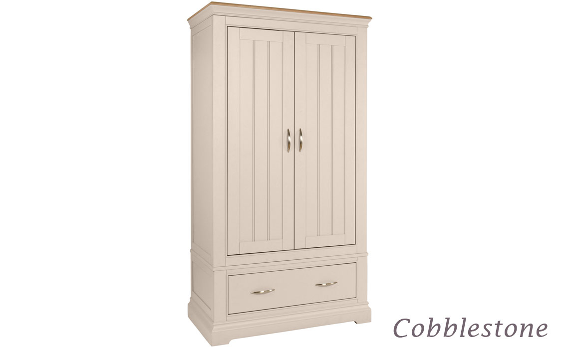 Felicity Painted 2 Door Gents Wardrobe