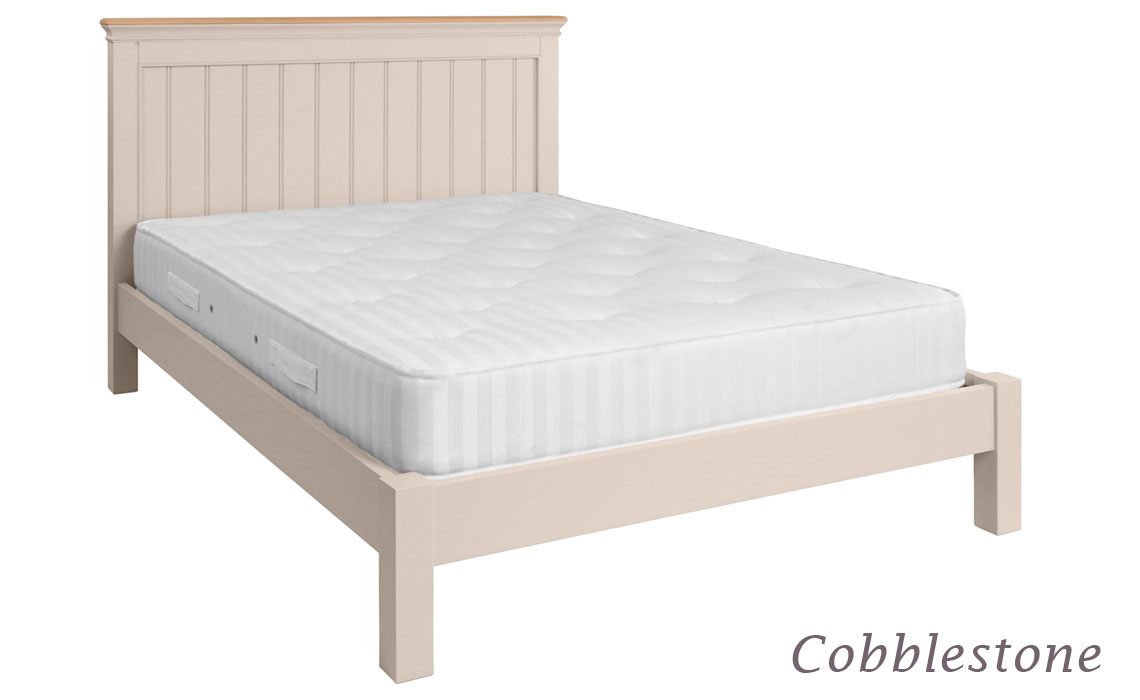 Felicity Cobblestone Painted 5ft King Size Bed Frame