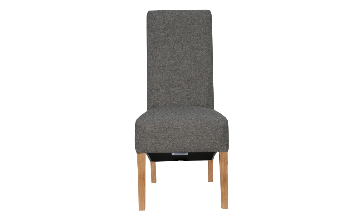 Highcliffe Dark Grey Scroll Back Dining Chair