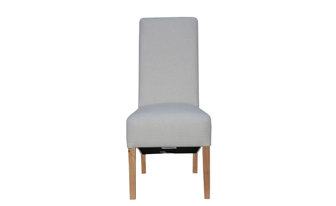 Highcliffe Natural Scroll Back Dining Chair