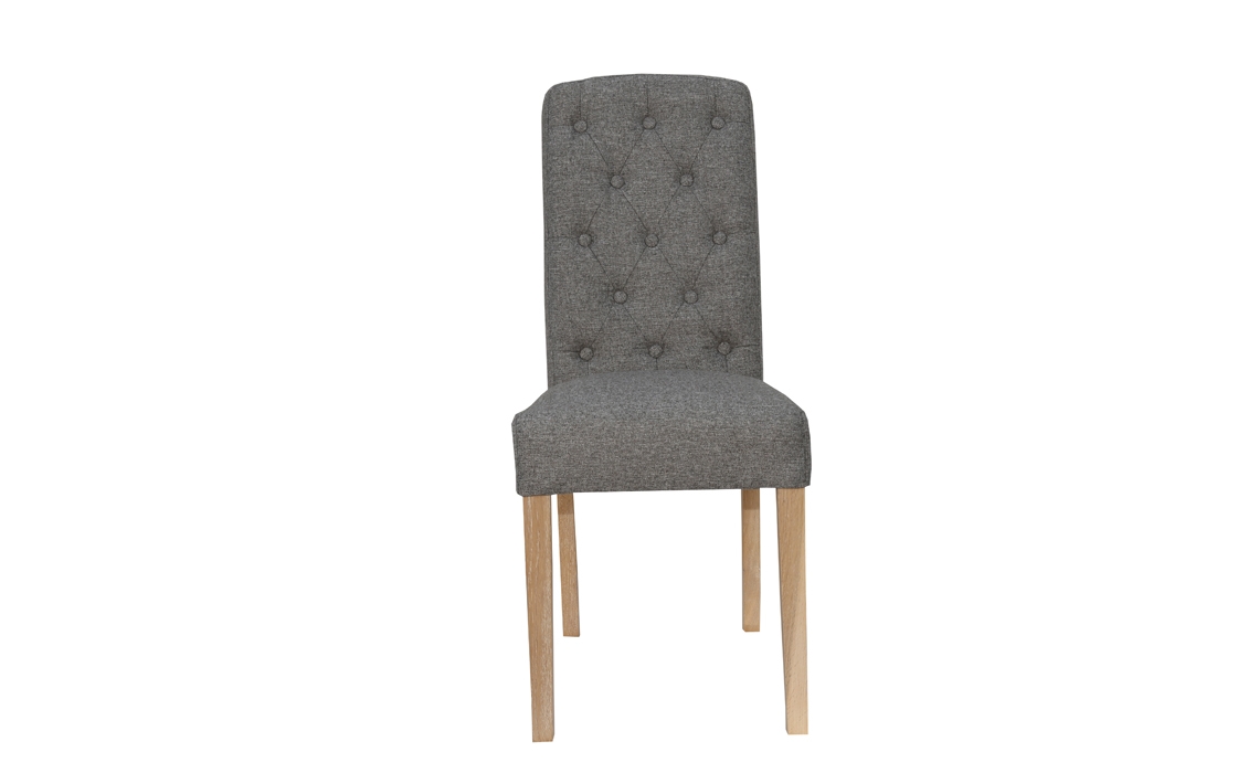 Vienna Dark Grey Upholstered Chair