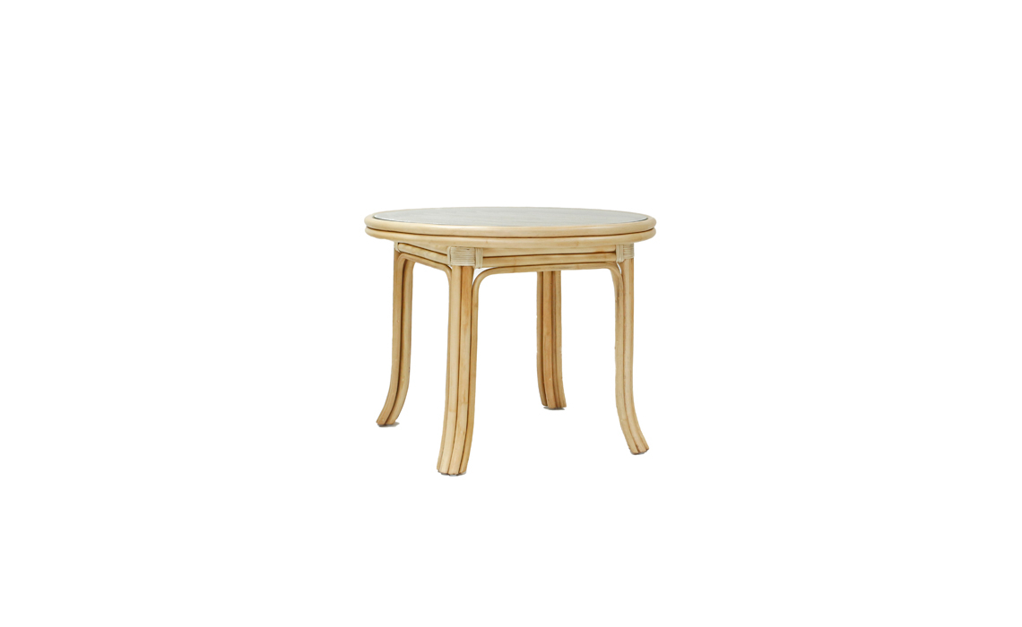 Bistro Round Dining Table Light Natural Wash