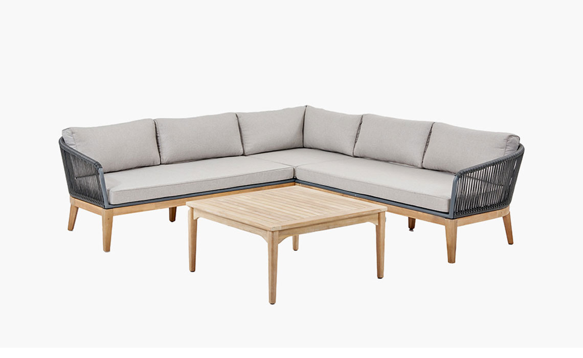 Honolulu Corner Set Grey