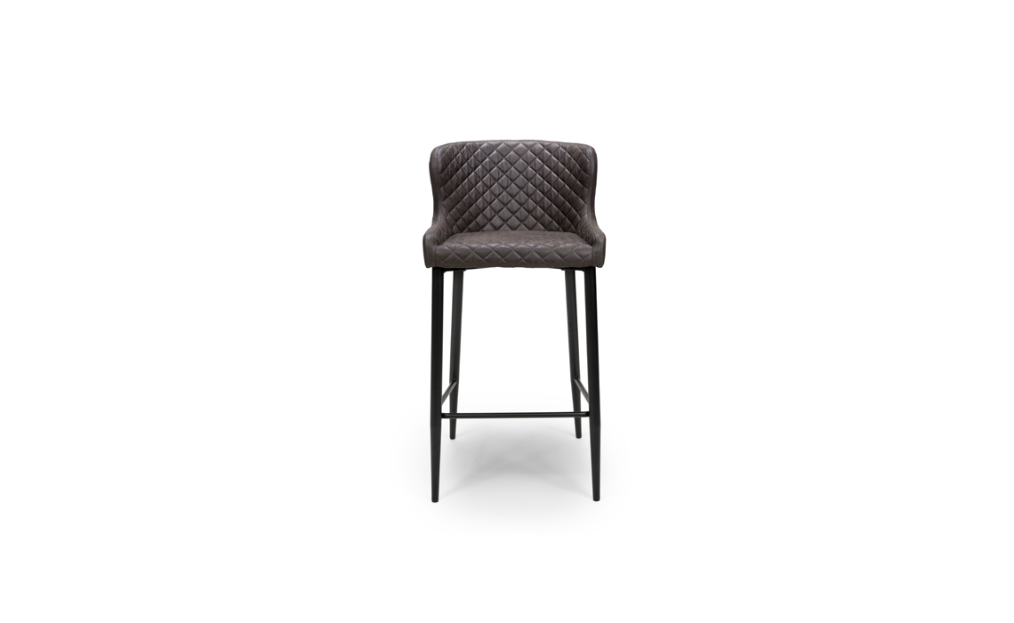 Deco Antique Grey Bar Stool