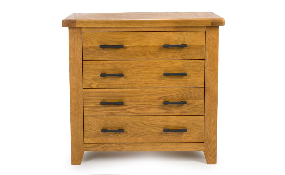 Hamilton Oak 4 Drawer Chest