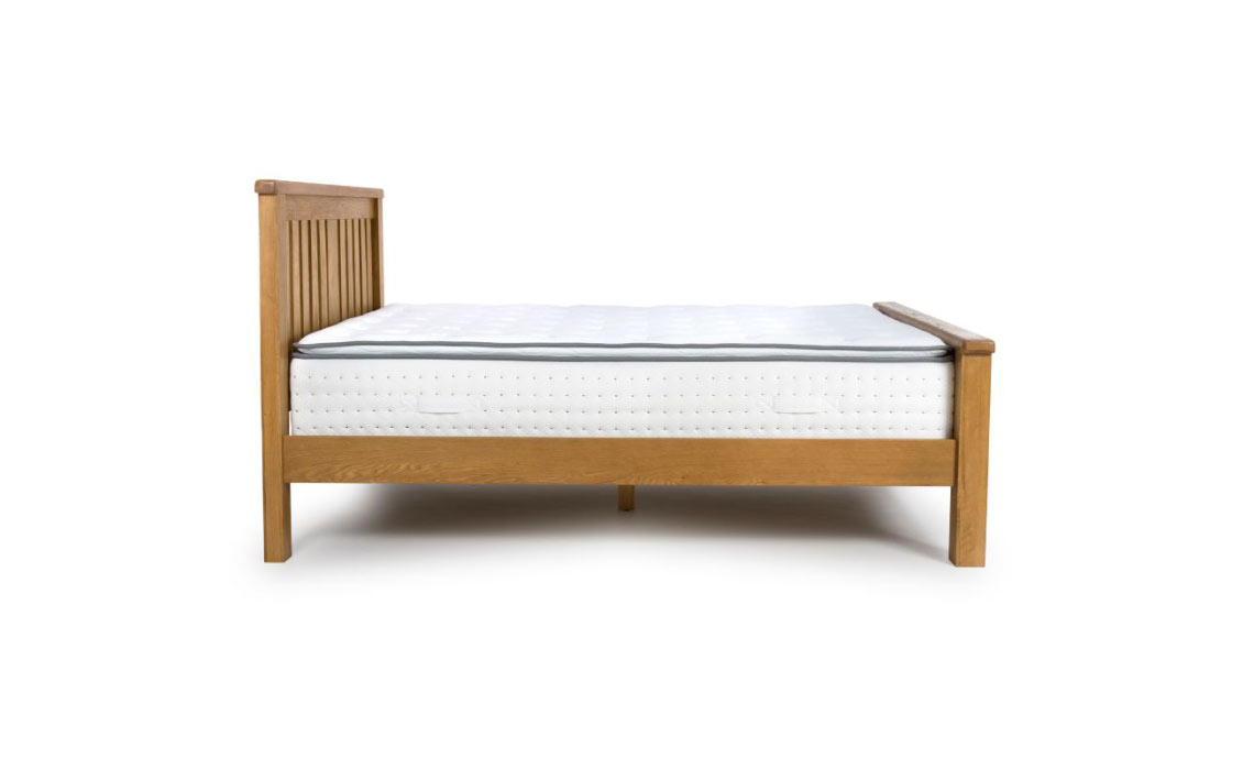 Hamilton Oak 4ft6 Double Bed Frame