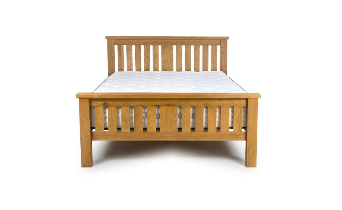 Hamilton Oak 6ft Super Kingsize Bed Frame