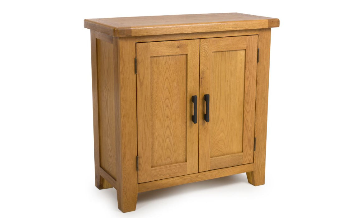 Hamilton Oak 2 Door Cupboard