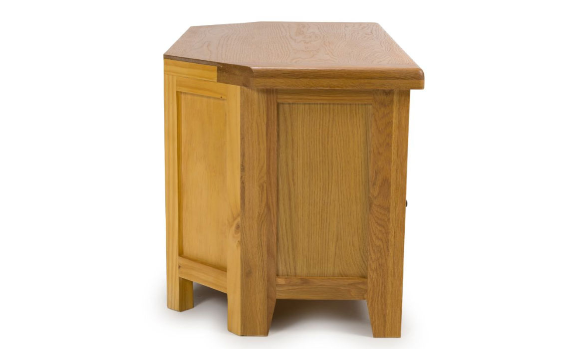 Hamilton Oak Corner TV Unit