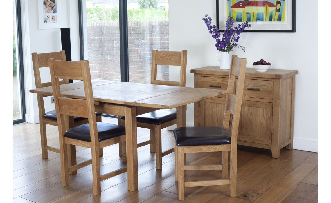 Hamilton Oak Dining Chair With Pad