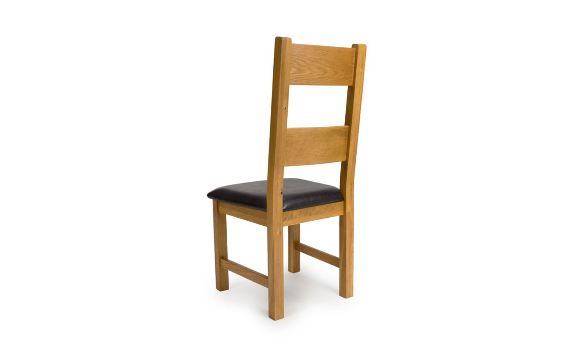 Hamilton Oak Dining Chair With Pad
