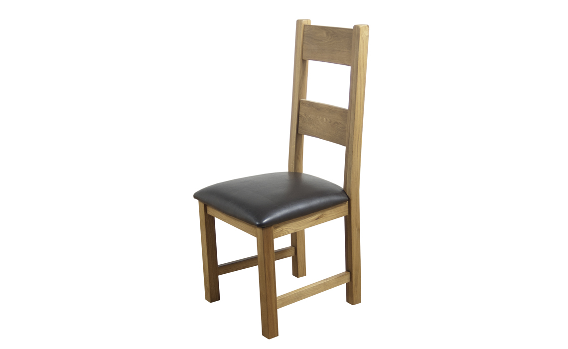 Hamilton Oak Dining Chair With Pad