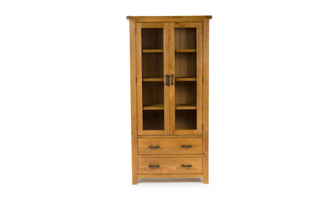 Hamilton Oak Display Cabinet