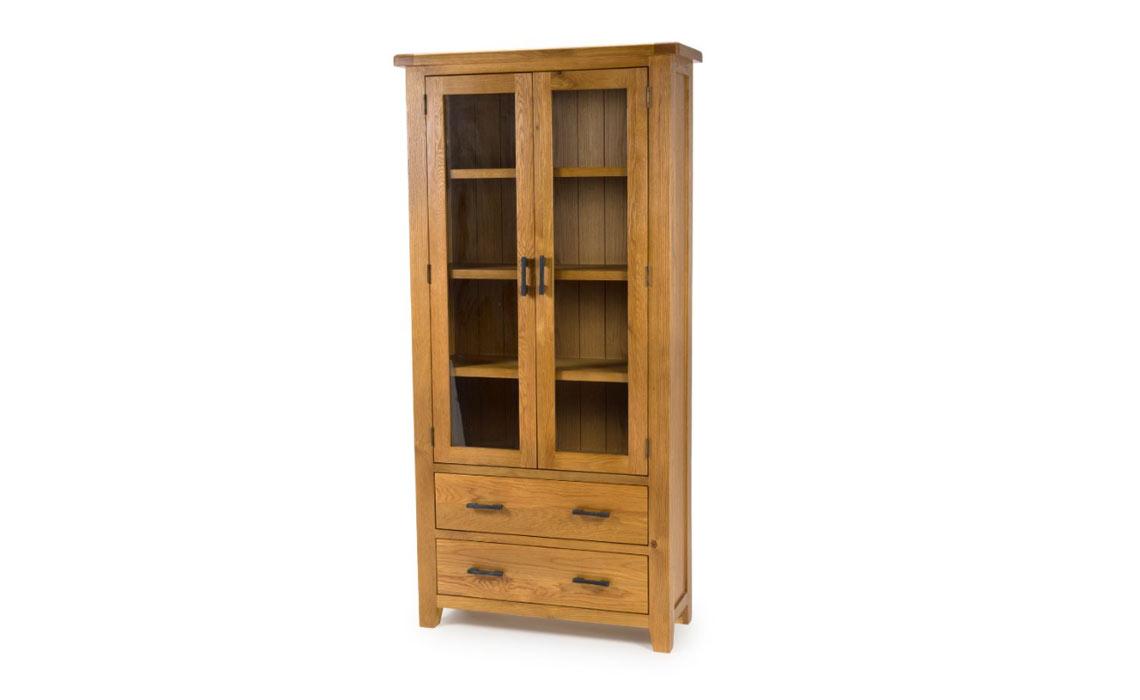 Hamilton Oak Display Cabinet