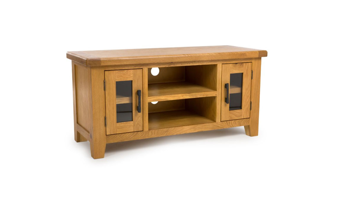 Hamilton Oak Large TV Unit