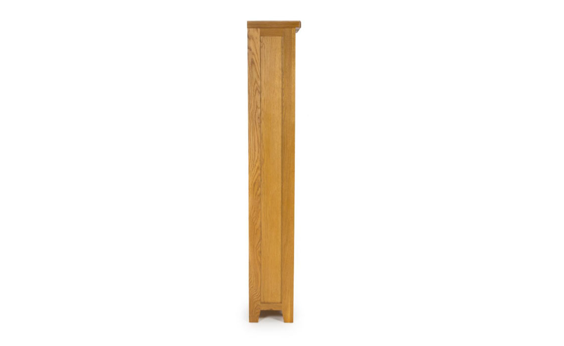 Hamilton Oak Slim Bookcase 