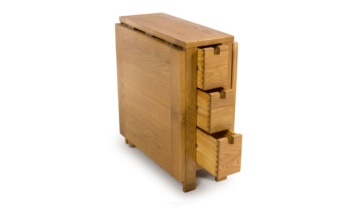 Hamilton Oak 32-92-152cm Extending Gateleg Table