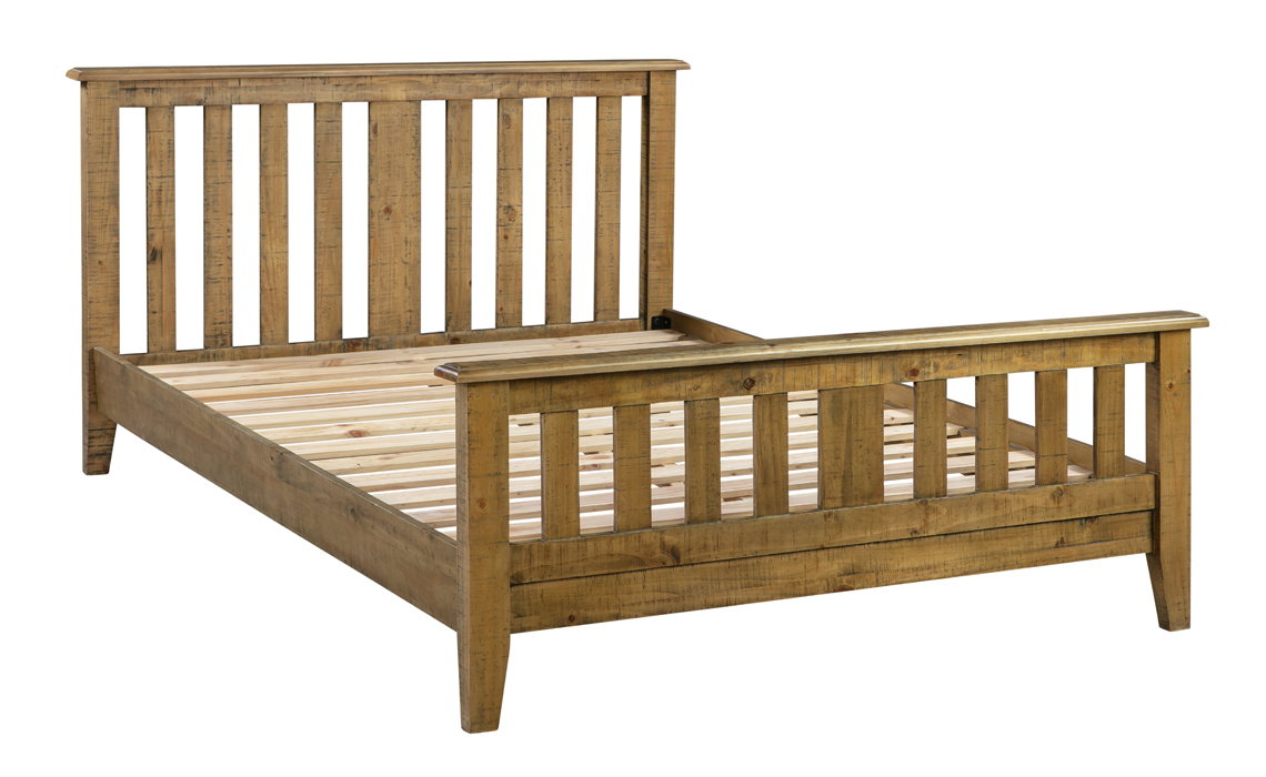 Thetford Rustic Pine 5ft Kingsize Bed Frame Waxed Solid Beds Mattresses Sofas Furniture Ipswich Suffolk Uk Thetford Rustic Pine 5ft Kingsize Bed, Rustic Oak King Size Bed Frame