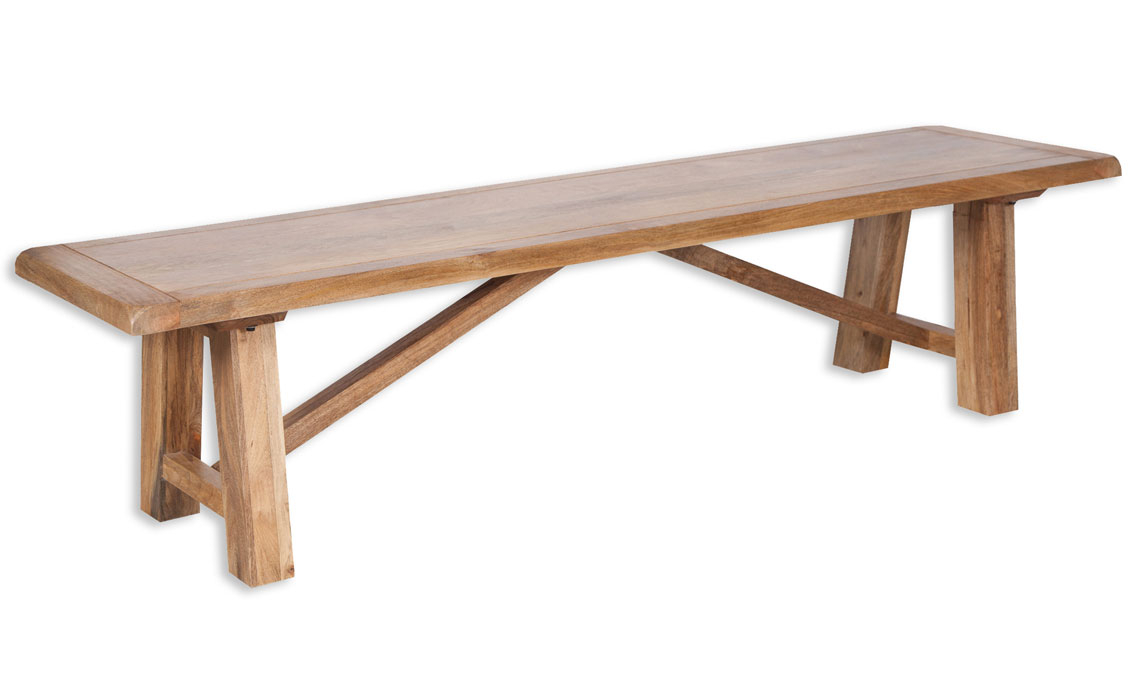 Chennai Solid Mango 200cm Bench