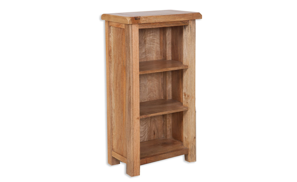 Chennai Solid Mango Small Bookcase / DVD Rack