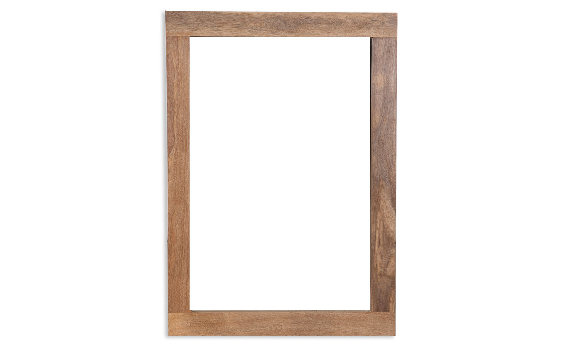 Chennai Solid Mango Wall Mirror