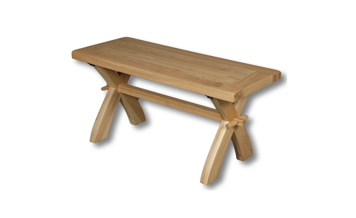 Suffolk Solid Oak 90cm Bench 