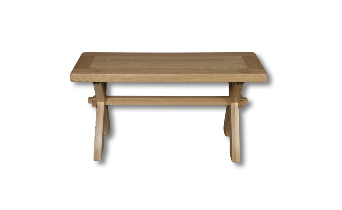 Suffolk Solid Oak 120cm Bench