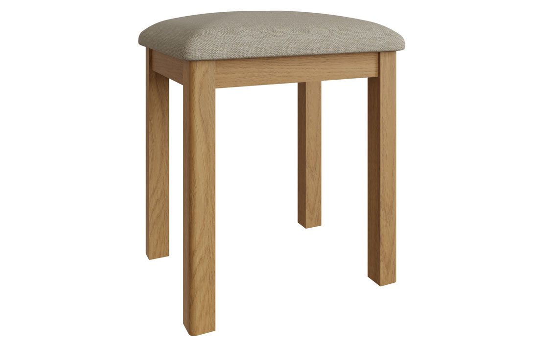 Woodbridge Oak Dressing Table Stool