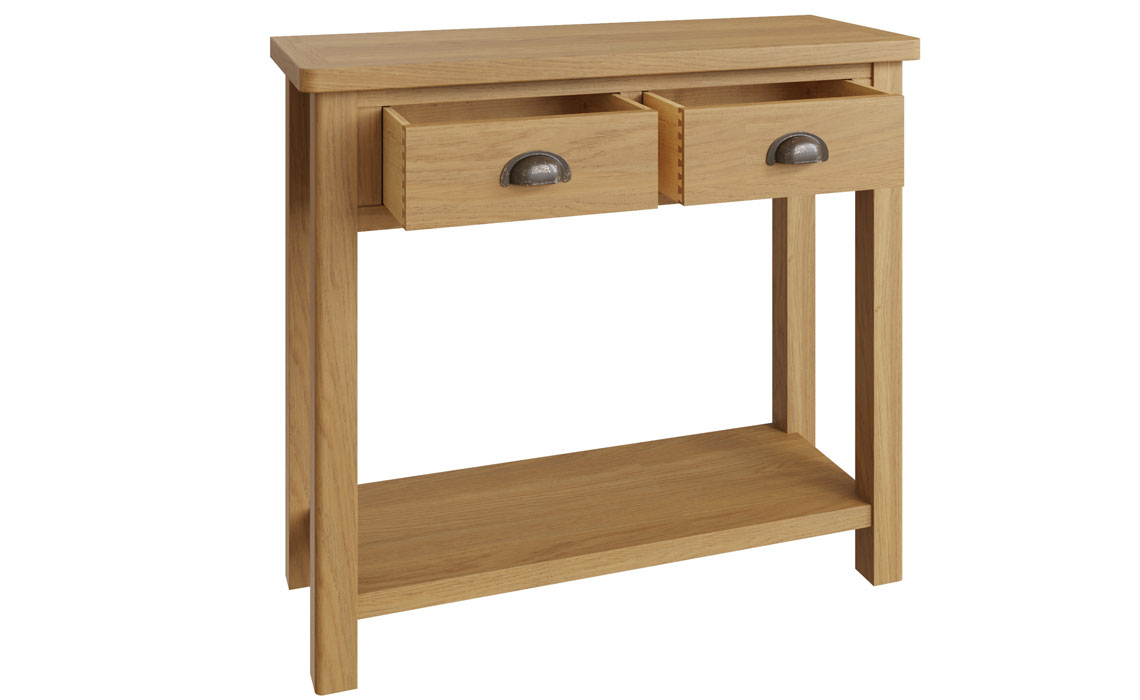 Woodbridge Oak Console Table