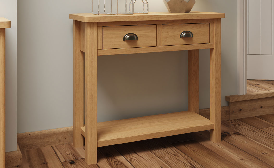 Woodbridge Oak Console Table