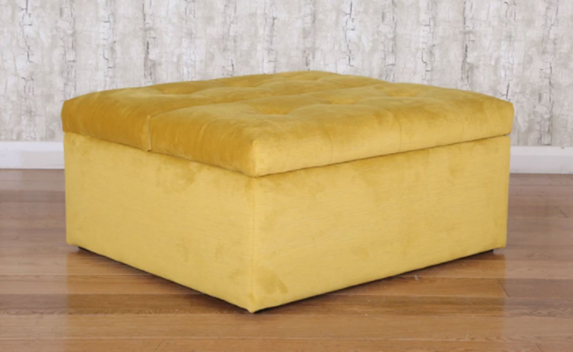 Boxy Footstool With Guest Bed