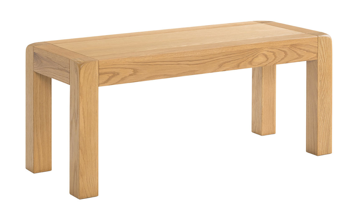 Tunstall Oak 104cm Bench