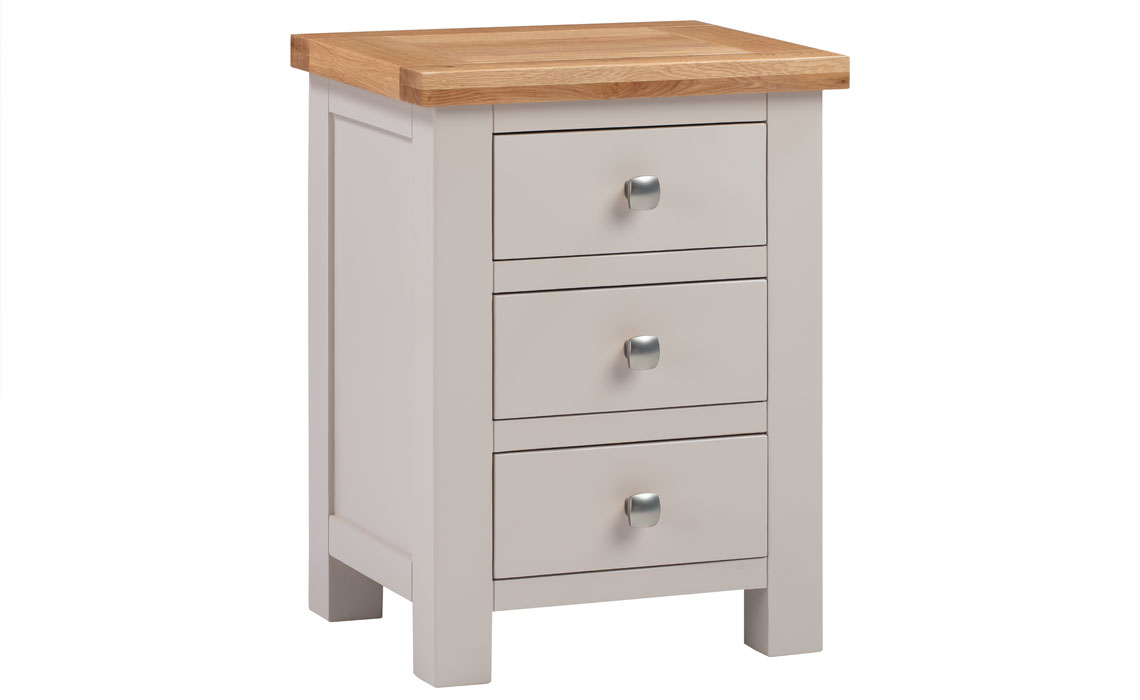 Lavenham Painted 3 Drawer Bedside