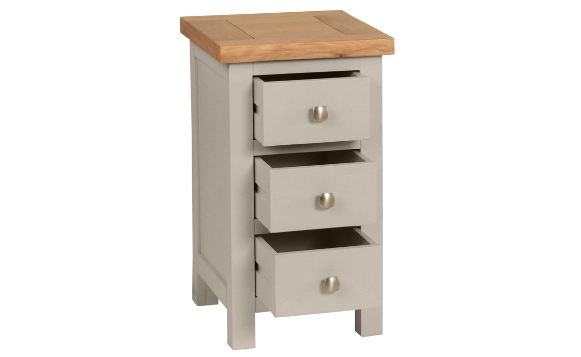 Lavenham Painted Compact 3 Drawer Bedside