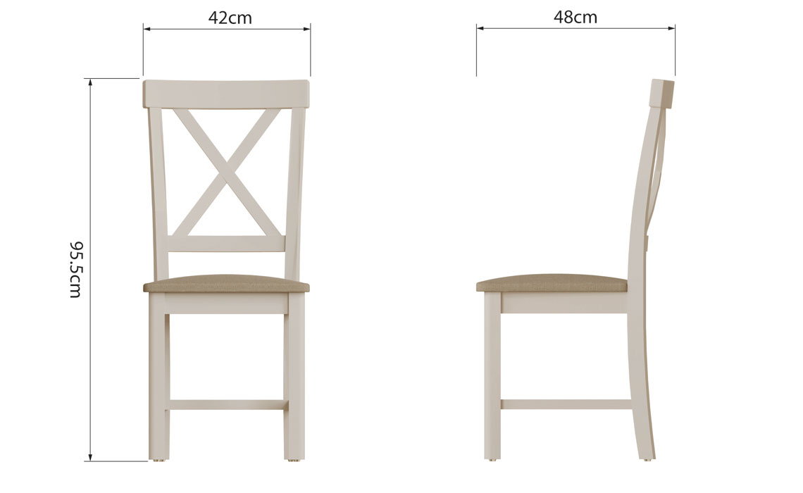 Woodbridge Truffle Grey Painted Dining Chair