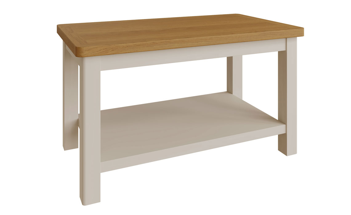 Woodbridge Truffle Grey Painted Small Coffee Table 